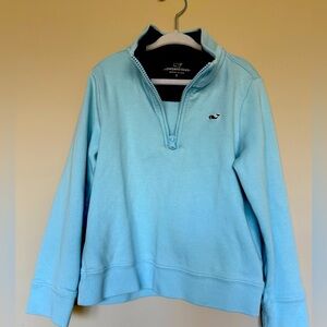 Boys Vineyard Vines half zip sweatshirt blue size 5
